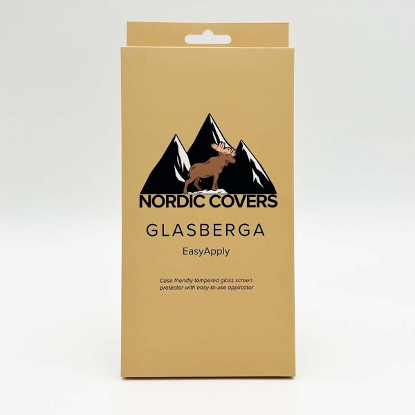 Nordic Covers iPhone 12/iPhone 12 Pro -näytönsuoja, lasi, EasyApply