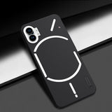 Nillkin Nothing Phone (1) Suojakuori Super Frosted Shield Musta