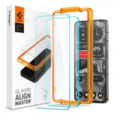 Spigen Nothing Phone (2) Näytönsuoja GLAS.tR ALIGNmaster 2 kpl