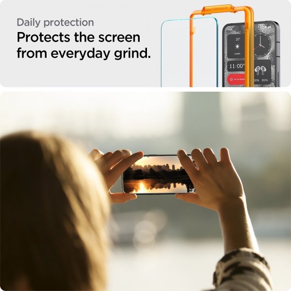 Spigen Nothing Phone (2) Näytönsuoja GLAS.tR ALIGNmaster 2 kpl