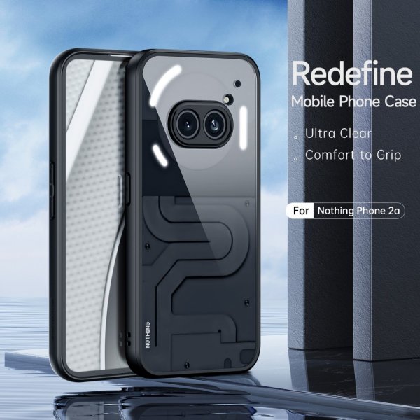 Dux Ducis Nothing Phone (2a) Aimo Series -suojakuori, musta