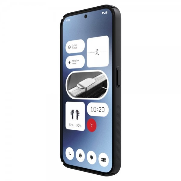 Nillkin Nothing Phone (2a) Suojakuori Super Frosted Shield Musta