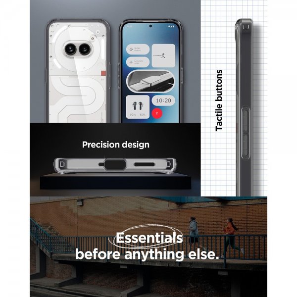 Spigen Nothing Phone (2a) -suojakuori Ultra Hybrid Space Crystal