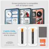 Spigen Nothing Phone 3 -näytönsuoja GLAS.tR EZ Fit 2 kpl