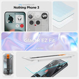 Spigen Nothing Phone 3 -näytönsuoja GLAS.tR EZ Fit 2 kpl