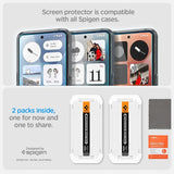 Spigen Nothing Phone (3a)/Phone (3a) Pro -näytönsuoja GLAS.tR EZ Fit