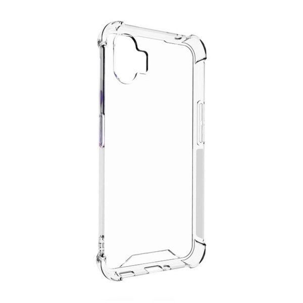 Nothing Phone (1) Kuori Iskunkestävä Läpinäkyvä
