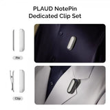 Plaud NotePin -puristin ja magneettinen Cosmic Gray -nasta