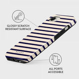Burga iPhone 16e/iPhone 17e Tough MagSafe -kuori Old Money