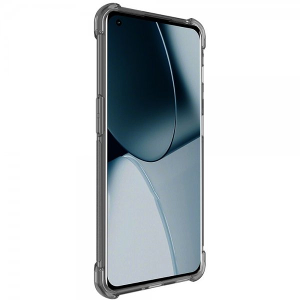 Imak OnePlus 10 Pro Kuori Airbag Läpinäkyvä Musta