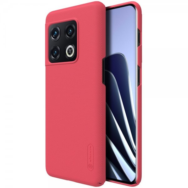Nillkin OnePlus 10 Pro Suojakuori Frosted Shield Punainen