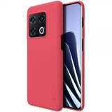 Nillkin OnePlus 10 Pro Suojakuori Frosted Shield Punainen
