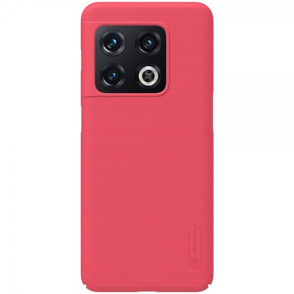 Nillkin OnePlus 10 Pro Suojakuori Frosted Shield Punainen
