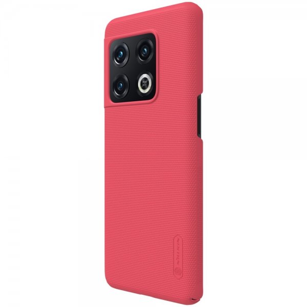 Nillkin OnePlus 10 Pro Suojakuori Frosted Shield Punainen