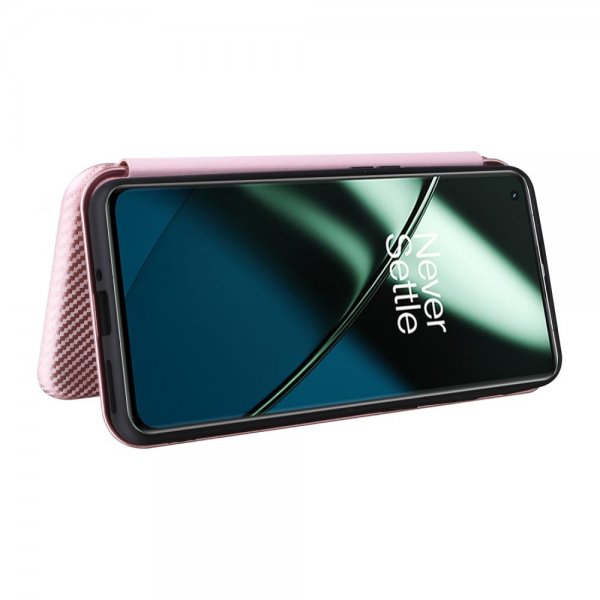 OnePlus 11 Kotelo Hiilikuitukuvio Ruusukulta