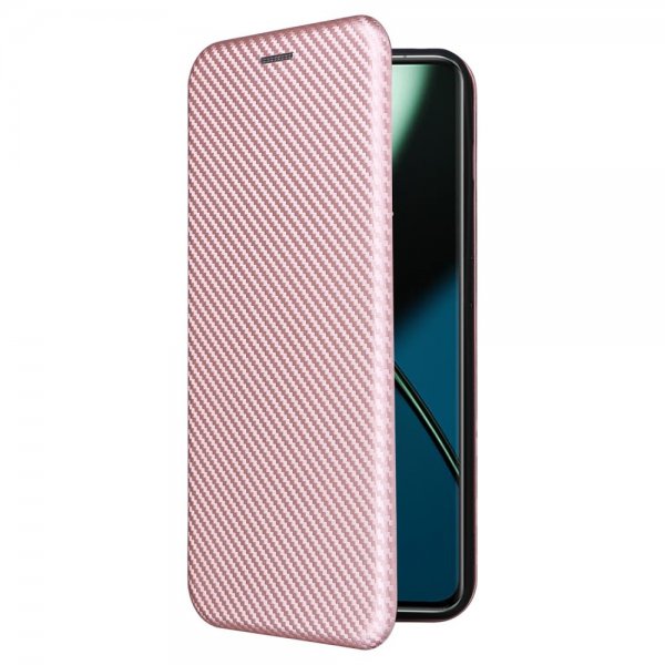 OnePlus 11 Kotelo Hiilikuitukuvio Ruusukulta