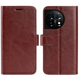 OnePlus 11 Kotelo Nahkarakenne Ruskea