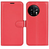 OnePlus 11 Kotelo Litsi Punainen