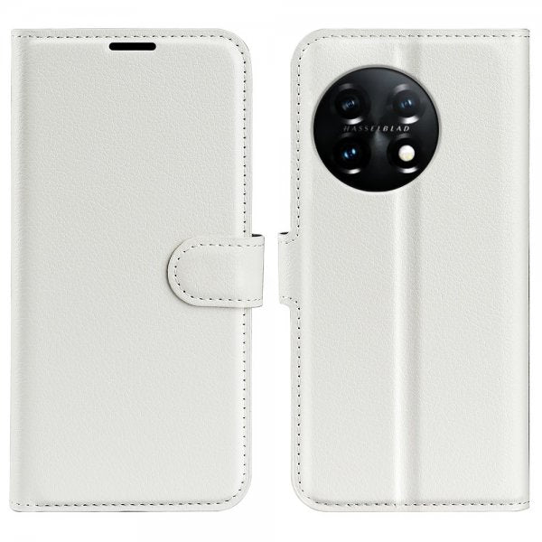 OnePlus 11 Litsi Valkoinen Suojakuori