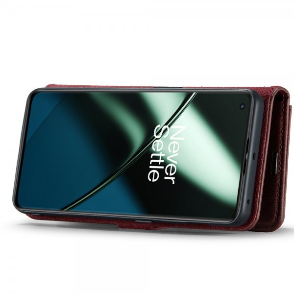 Dg.Ming OnePlus 11 -suojakotelo irrotettavalla kuorella, punainen