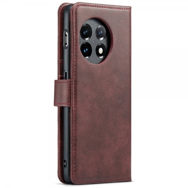 Dg.Ming OnePlus 11 -suojakotelo irrotettavalla kuorella, punainen