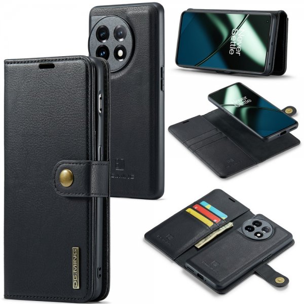 Dg.Ming OnePlus 11 -suojakotelo irrotettavalla kuorella, musta