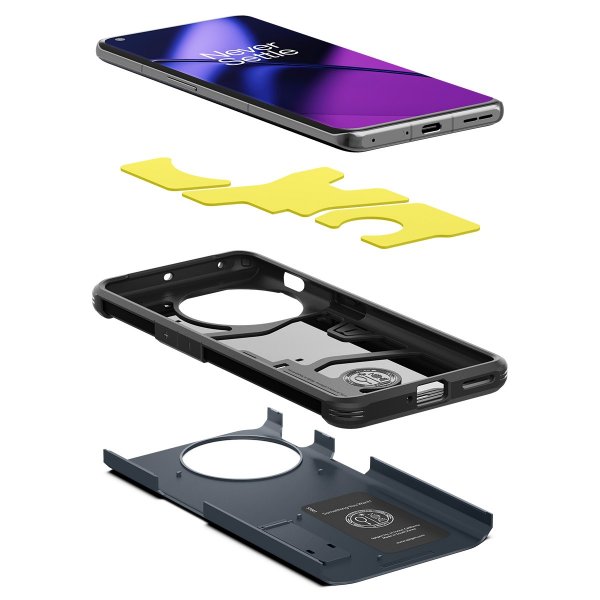 Spigen OnePlus 11 -suojakuori Tough Armor, Metal Slate