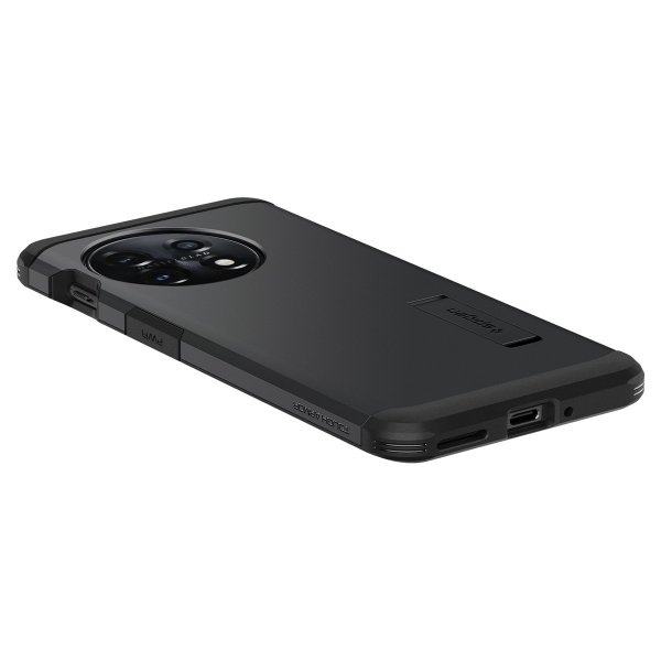 Spigen OnePlus 11 Suojakuori Tough Armor Musta