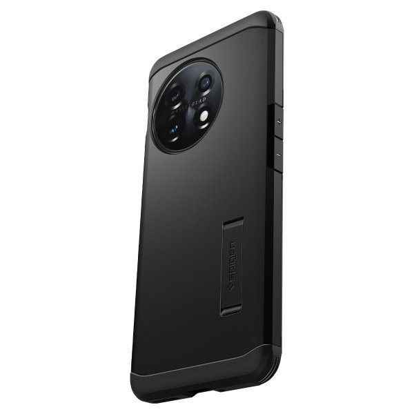 Spigen OnePlus 11 Suojakuori Tough Armor Musta