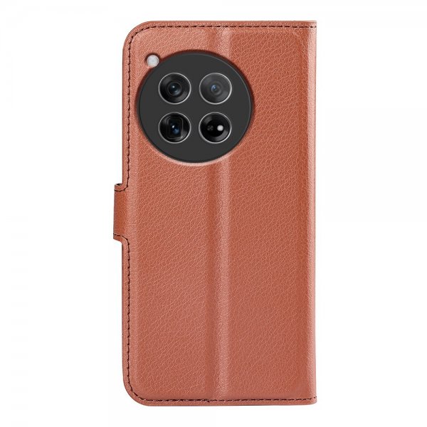 OnePlus 12 Kotelo Litsi Ruskea