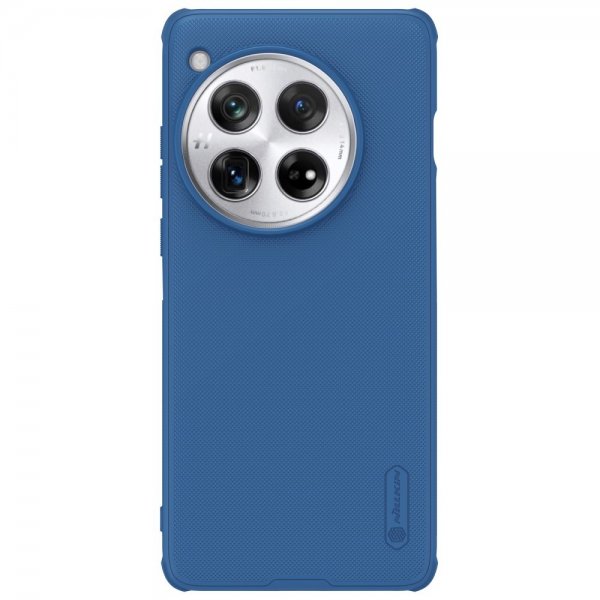 Nillkin OnePlus 12 Suojakuori Super Frosted Shield Pro Sininen