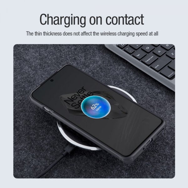 Nillkin OnePlus 12 Kuori Super Frosted Shield Pro MagSafe Musta