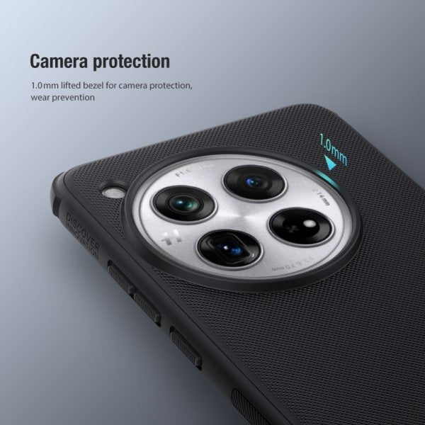 Nillkin OnePlus 12 Kuori Super Frosted Shield Pro Punainen