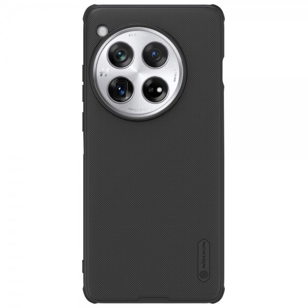 Nillkin OnePlus 12 Suojakuori Super Frosted Shield Pro Musta
