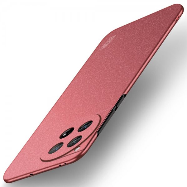 Mofi OnePlus 12R Kuori Matte Shield Punainen