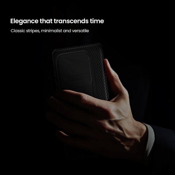 Nillkin OnePlus 13 CamShield Pro -suojakuori, musta
