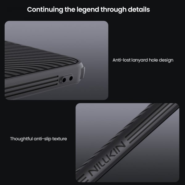 Nillkin OnePlus 13 CamShield Pro -suojakuori, musta