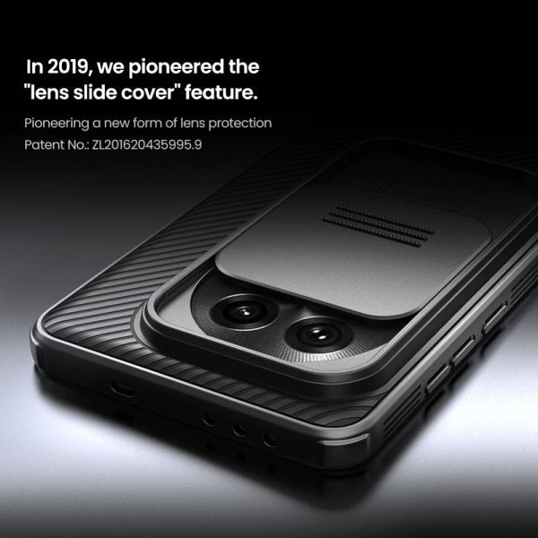 Nillkin OnePlus 13 CamShield Pro -suojakuori, musta
