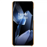 OnePlus 13 -suojakuori kahdella korttipaikalla, vaaleanruskea