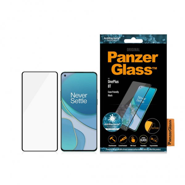 PanzerGlass OnePlus 8T -näytönsuoja Case Friendly