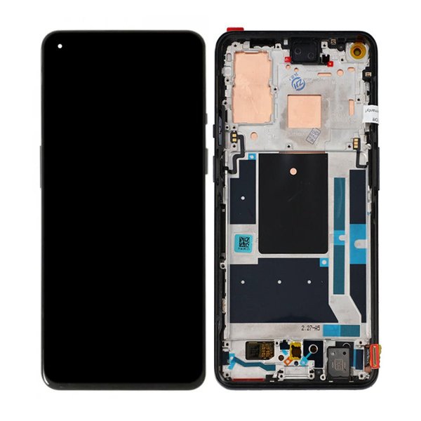 OnePlus 9 Näyttö - Musta