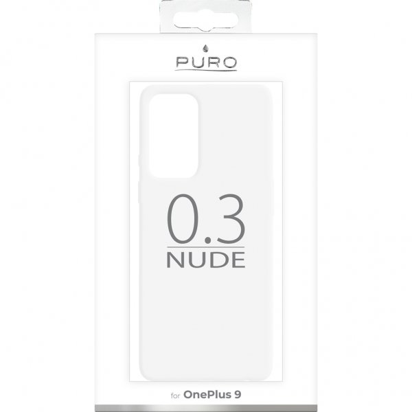 Puro OnePlus 9 Kuori Nude Läpinäkyvä