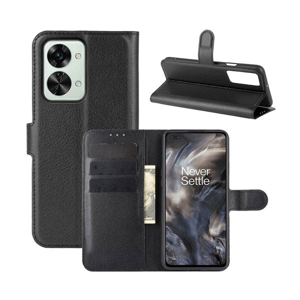 OnePlus Nord 2T Suojakotelo Korttipaikalla Musta