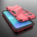 OnePlus Nord 2T Suojakuori Jalustatoiminto Magenta