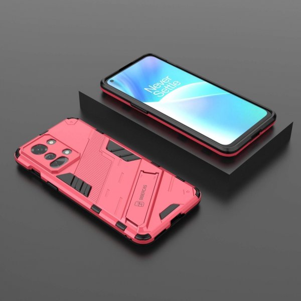 OnePlus Nord 2T Suojakuori Jalustatoiminto Magenta