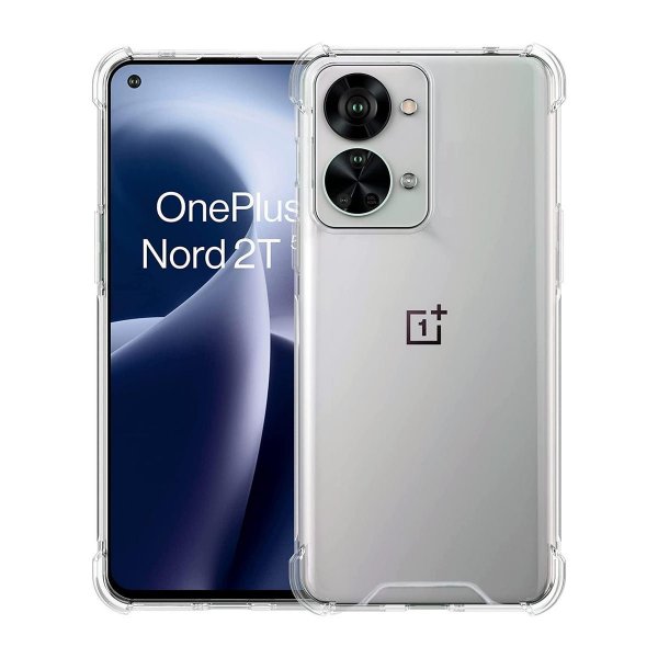 OnePlus Nord 2T Suojakuori Iskunkestävä TPU Läpinäkyvä