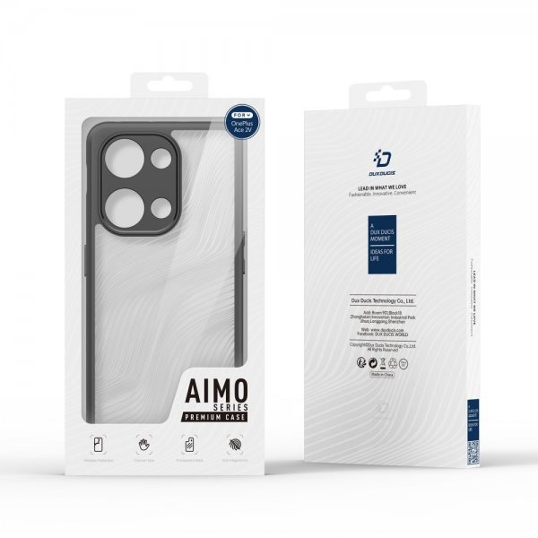 Dux Ducis OnePlus Nord 3 -suojakuori, Aimo-sarja, musta