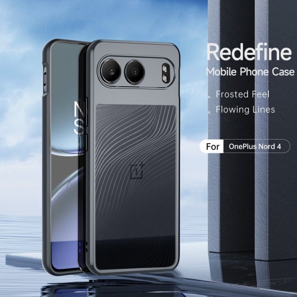Dux Ducis OnePlus Nord 4 -kuori Aimo Series, musta