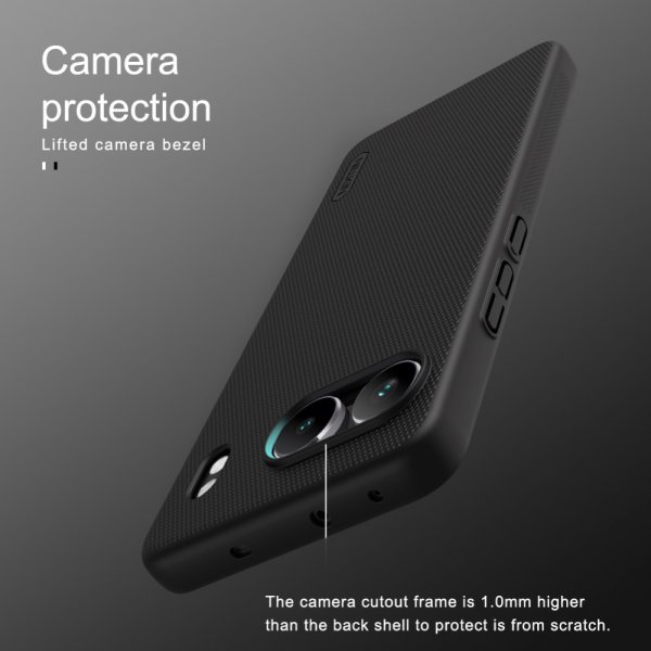 Nillkin OnePlus Nord 4 Kuori Super Frosted Shield Musta