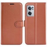OnePlus Nord CE 2 5G Kotelo Litsi Ruskea